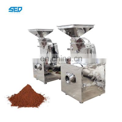 Simple Stainless Steel Spice Chilli Groundnut Grinding Machine 100-400 kg / h