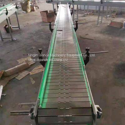Canned Beverage Bottling Chain Plate Conveyor Custom photo-4