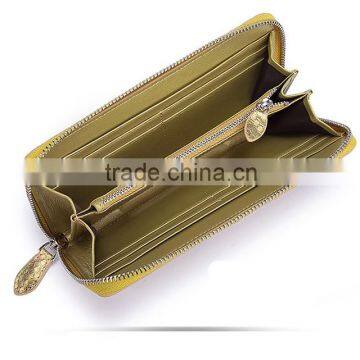 Custom Logo Lady Luxury Genuine Python Snake Skin Leather Clutch Bag Wallet for Women photo-2