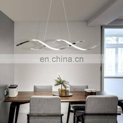 Indoor Bedroom Decor Pendant Light Minimalist Nordic Home LED Chandeliers For Dining Room Hotel photo-3