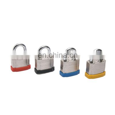 China Factory Cheap Short Shackle Laminated Pad Lock Safety Padlocks