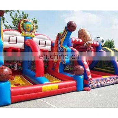 3/4/5 In 1 Sports Inflatable Baseball Basketball Soccer Shooting Ball Game For Sale photo-4
