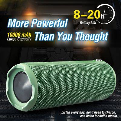 Newest Super Bass Desktop Ipx5 Sports Handsfree Portable Waterproof Outdoor Mini True Wireless Speaker photo-4