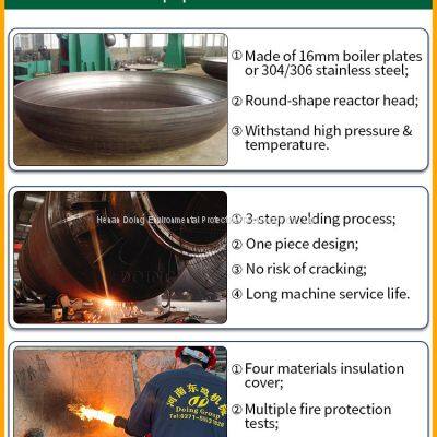 Favorable Prices Semi-continuous Waste Tyre Plastic Pyrolysis Equipment Pyrolysis Plant For Sale photo-4