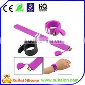 purple writband usb cover