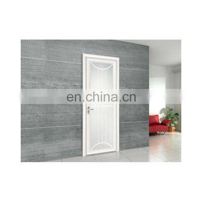PVC plastic door material design pvc bathroom door