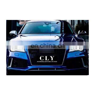 HIGH PERFORMANCE CAR BUMPERS FOR AUDI A7 UPGRADE 12-15 RS7 STYLE PP MATERIAL BODY KIT