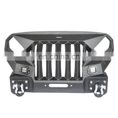 Front Bumper  Stubby  Bumper Off Road Short Style Bumper with For Jeep Wrangler JK 2007-2017