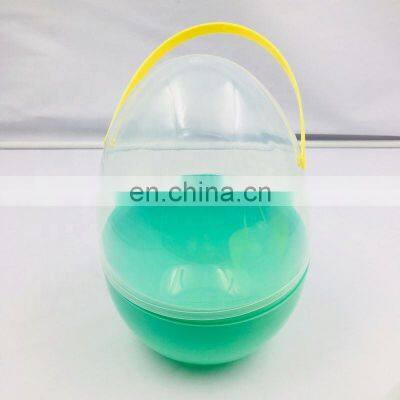 Plastic Egg Shaped Easter Packaging with Handle