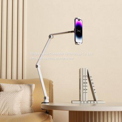 Universal Fashion Desktop Clip Mount Кронштейн планшета Телефонная стойка Tablet Stand Phone Holder Bracket for Home Office photo-2