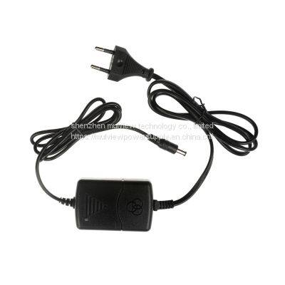 12V 1A Euro Desktop AC/DC Swtiching Power Adapter