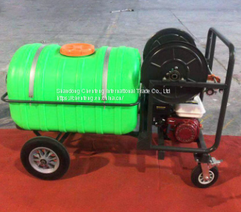 300L fruit tree insecticide spraying machine, pesticide spraying cart, 170 gasoline high-pressure diesel spray spraying machine