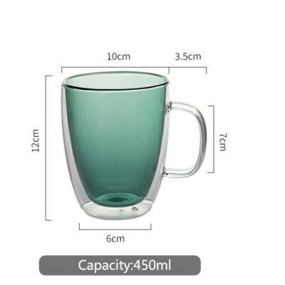 Double Wall Glass Tea Mugs photo-2