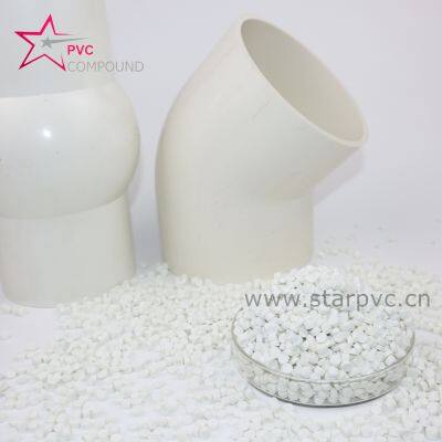 Rigid PVC Granules for Gutter Drainage Fitting