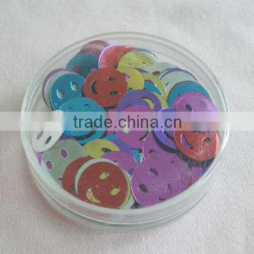 Smileface Halloween stage decorations confetti