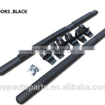 JK Chrome/Black Side Step Running Board for 07-16 Jeep Wrangler