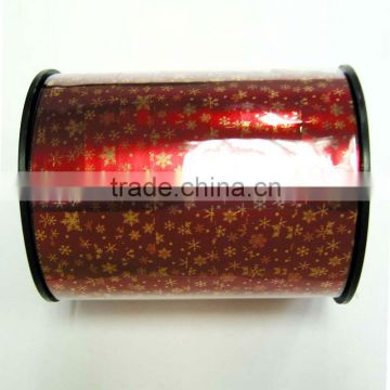 Christmas Plastic Ribbon,Celebrate it Holiday Ribbon/Color Printed pp fancy ribbon