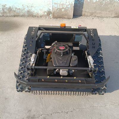 Remote Controlled Mower, China Remote Control Hillside Mower Price, Remote Control Lawn Mower With Tracks for Sale