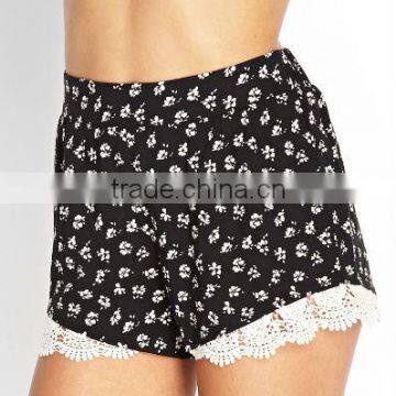 Women Gender and Autumn autumn Season ladies linen shorts