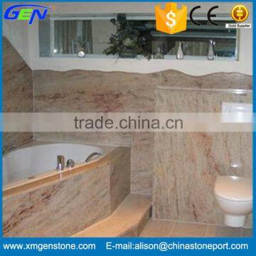 High Quality Precut indoor Ivory Gold Granite Slabs