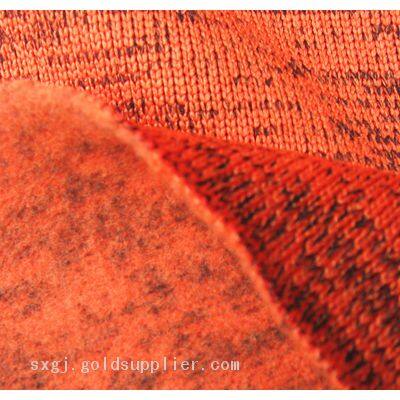 High Density 100 Polyester Coarse Needle Polar Fleece Knit Fabric For Sportswear