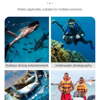 Cheap Lung Tank 2.3L Mini Scuba Diving Dive Air Tank With Snorkeling Mask Set photo-5