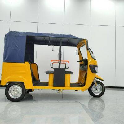 China Factory Custom Electric Passenger Tricycle Taxi Moto Bajaj Electric 3 Wheeler Tuk Tuk