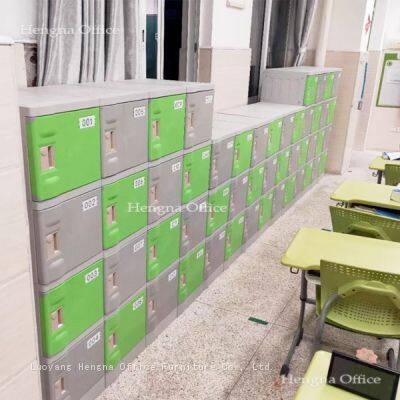 Modern ABS Plastic Locker With Spring Buckle System - Premium Secure Storage Unit for University Dormitory School photo-3