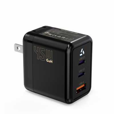 Dual USB‑C QC3.0 30W PD Fast Wall Charger, Built‑in Smart IC Safe Charging Adapter for Mobile Devices