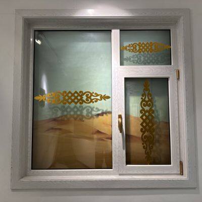 Белые и черные коммерческие здания, окна из uPVC с раздвижными створками, изготовленные в Китае