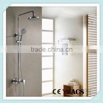 Wall Mounted Brass Bathroom Rainfall Shower Set with Shower Head