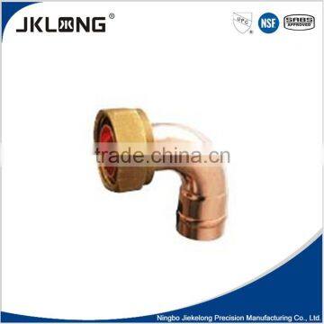 Solder Ring Elbow copper brass union, UPC NSF end feed copper fitting Copper fitting, brass fitting, brass union