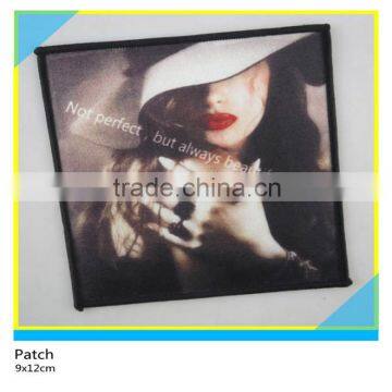 Hotfix Cloth Material Surface Patch Rectangle Hot Fix Beauty Patch 9x12cm