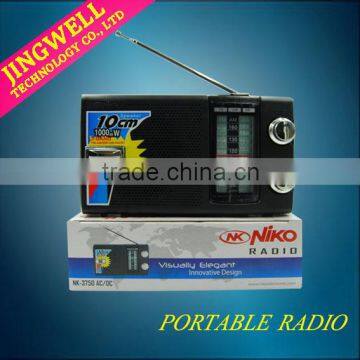 Hot Mini Am Fm Portable Radio With Mp3 Player And Speaker