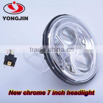 Harley Motorcycles Led Headlight 7 Inch Led Motorcycle Headlight 7 Harley photo-3