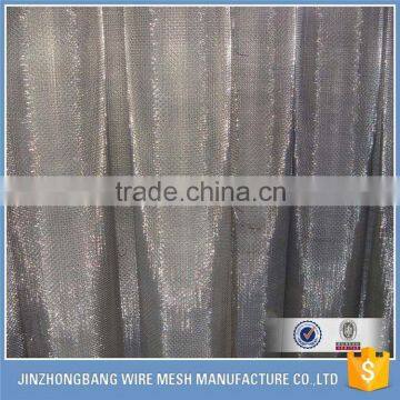 big factory square hole carbon mild steel crimped wire mesh