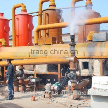 2015 newest unique design continuous carbonization furnace
