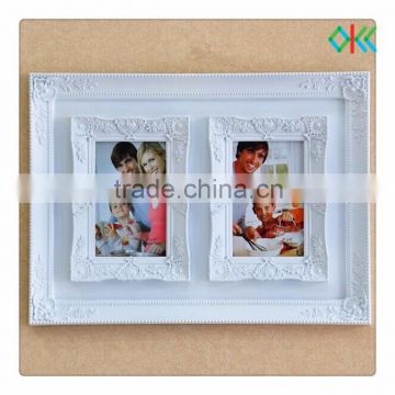 plastic couple combination frame hanging on wall