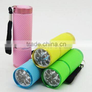 395 NM UV Blacklight Pet Urine Detector Currency Checker Torch Rubber Flashlight