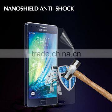 2015 New products scratch resistant anti-shock high clear nanoshield screen protector for Samsung A5