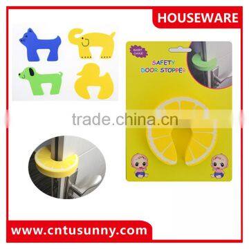 new design lemon shape yellow door stopper