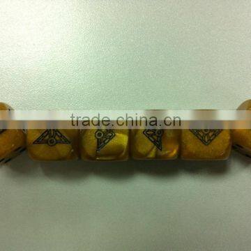 Triangle Dice/Company Custom Carved Dice (can be Customized for Any Pattern)/Toy Game Dice photo-6