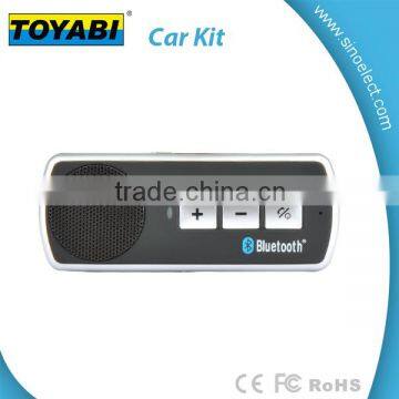 Bluetooth Car kit for smartphone to pick up the call and enjoy the music