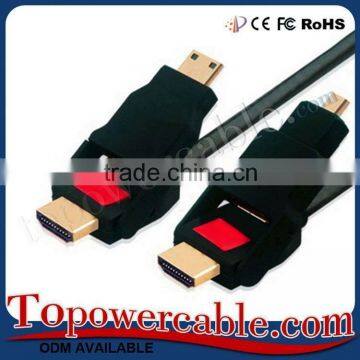 Brand New China Supplier Hdmi 1.4 Cable Supports Ethernet, 3D, 4K And Audio Return