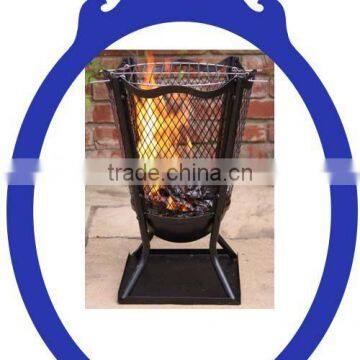 outdoor fire baskets