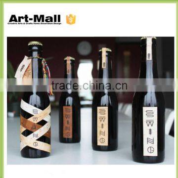 Flexible industrial liquor glass bottle,glass dragon bottle