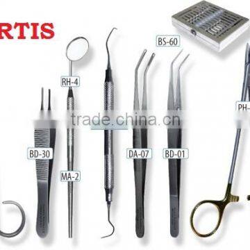 Dental BASIC KIT Suture Kit/SURGICAL instruments Best Quality Best Sale by Fortis International/Best Dental Tools