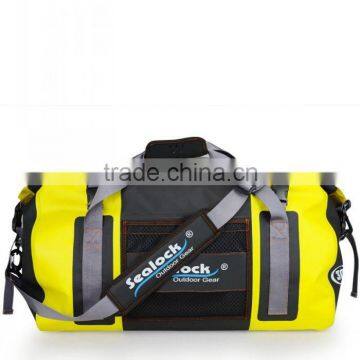 2015 waterproof duffel bag with valve for air flow