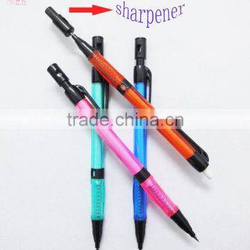 2mm lead automatic mini pencil with sharpener