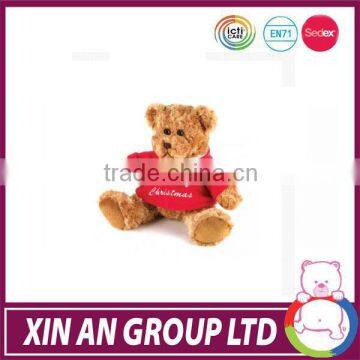 Custom soft gift toy box packing soft small plush teddy bear